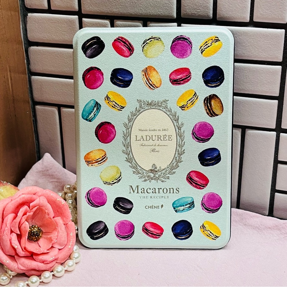 Special custom order Laduree Macarons book cover Slim Case for 6"